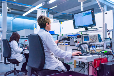 TEST AND QUALITY CONTROL AREA – FALCON ELECTRONICA