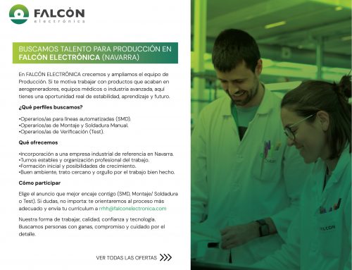 Buscamos talento para producción en Falcón Electrónica